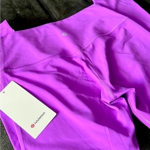 lululemon Align™ High-Rise Pant 25" purple size 10